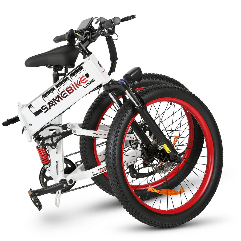 E-Bike SAMEBIKE LO26 plus Electric Mountain Bike 48V 15AH 26" Bicycle Upgraded