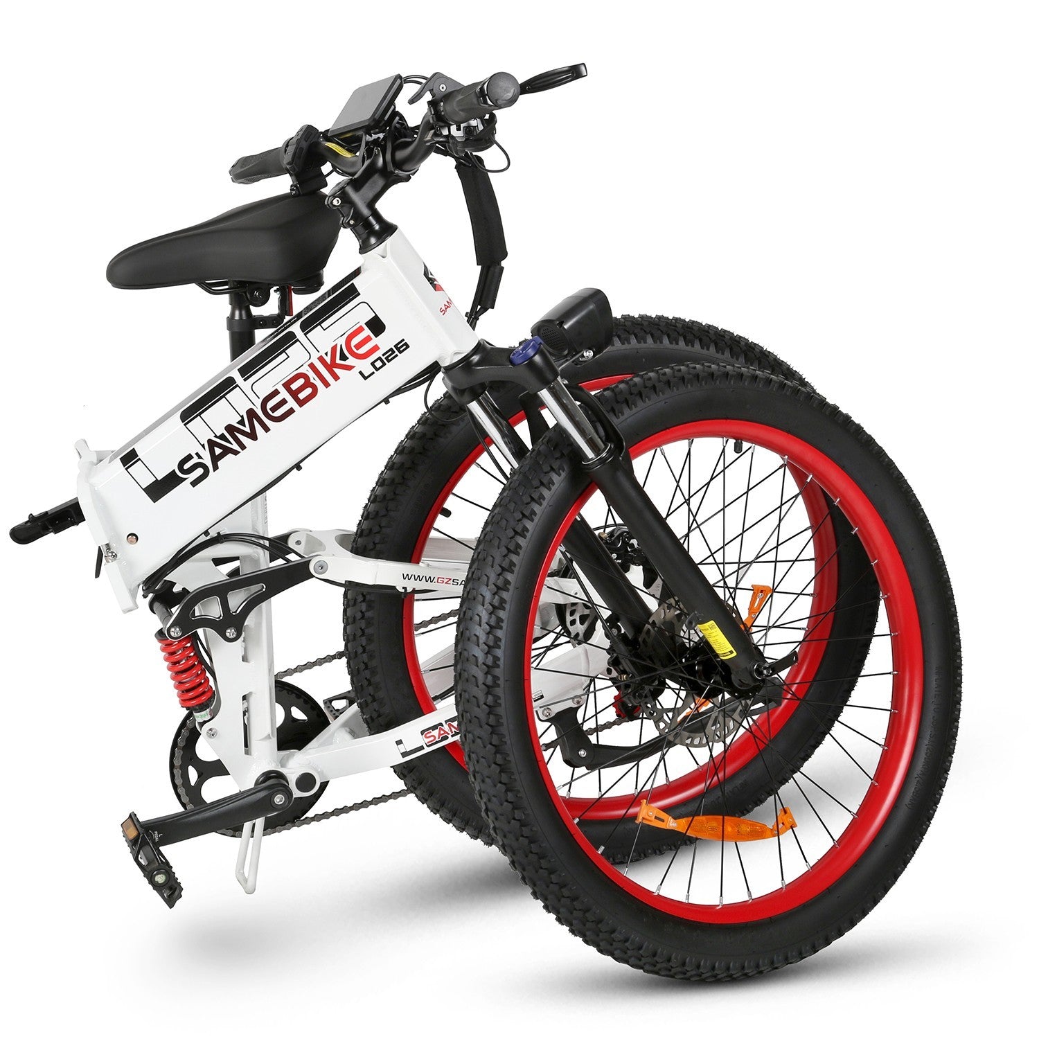 E-Bike SAMEBIKE LO26 plus Electric Mountain Bike 48V 15AH 26" Bicycle Upgraded