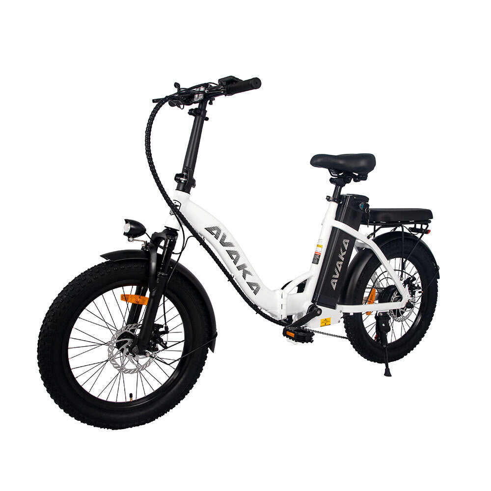 AVAKA BZ20PLUS E Bike Spoked Wheel 41Nm 48V 18.2AH 20''Electric Bike Max 43 Mile