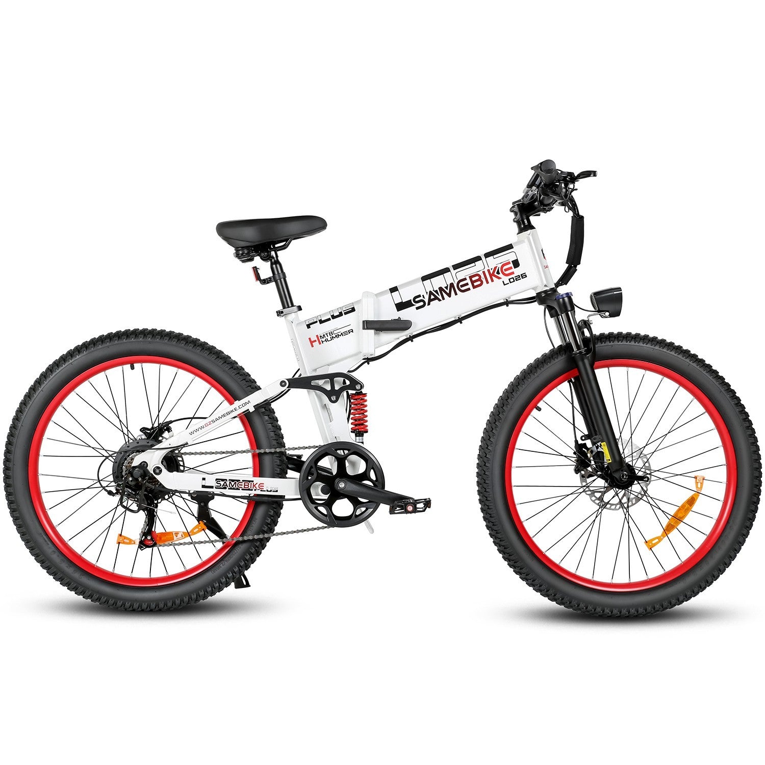 E-Bike SAMEBIKE LO26 plus Electric Mountain Bike 48V 15AH 26" Bicycle Upgraded