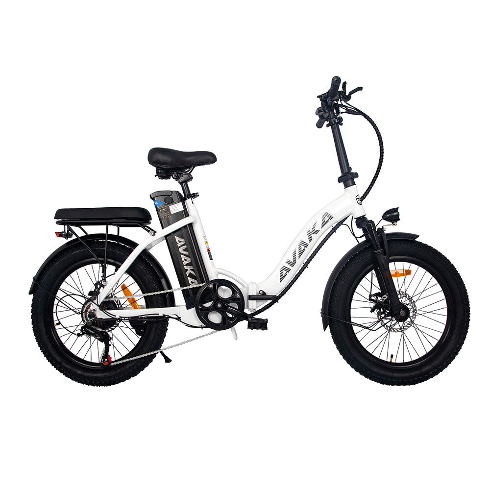 AVAKA BZ20PLUS E Bike Spoked Wheel 41Nm 48V 18.2AH 20''Electric Bike Max 43 Mile