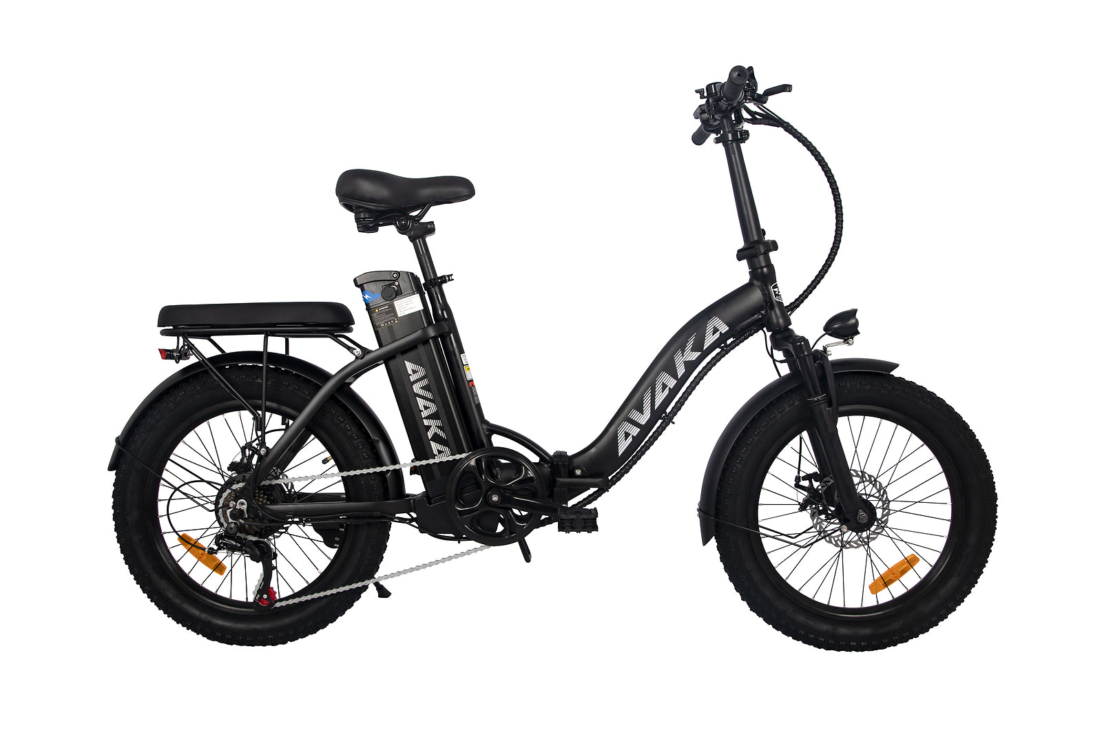 AVAKA BZ20PLUS E Bike Spoked Wheel 41Nm 48V 18.2AH 20''Electric Bike Max 43 Mile