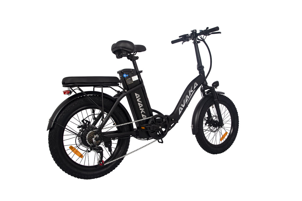 AVAKA BZ20PLUS E Bike Spoked Wheel 41Nm 48V 18.2AH 20''Electric Bike Max 43 Mile