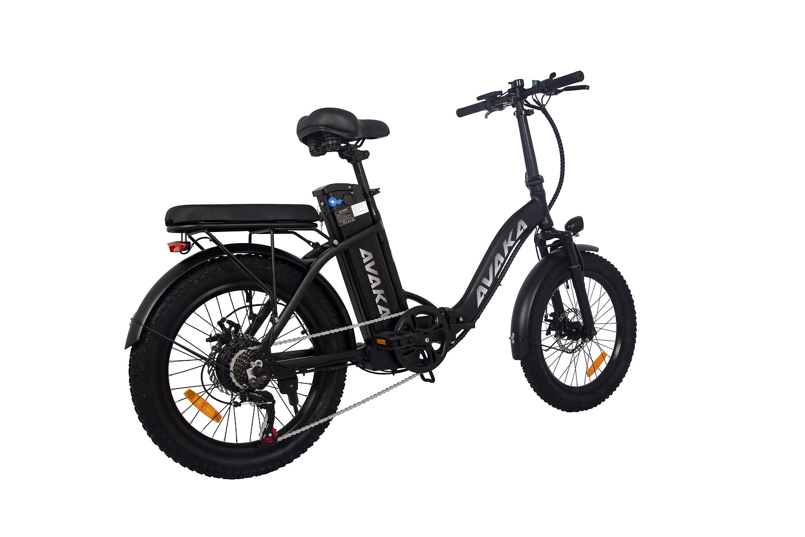 AVAKA BZ20PLUS E Bike Spoked Wheel 41Nm 48V 18.2AH 20''Electric Bike Max 43 Mile