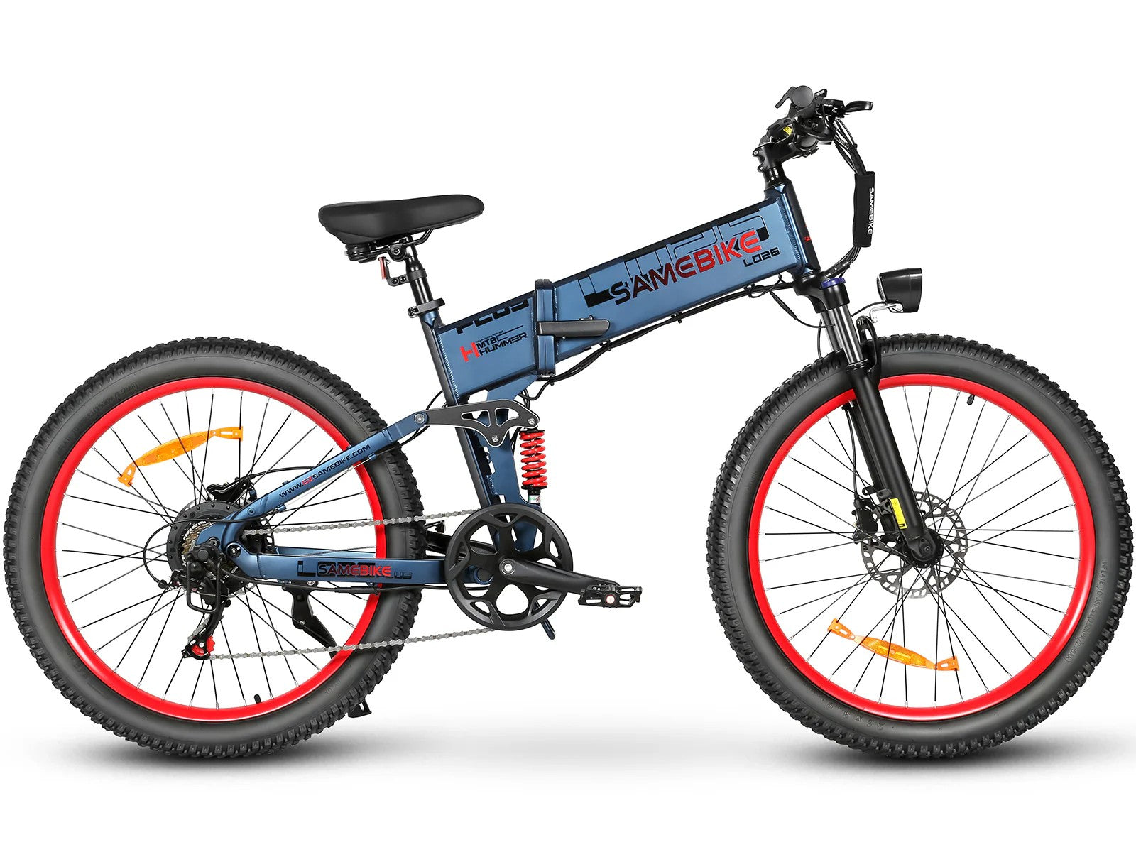E-Bike SAMEBIKE LO26 plus Electric Mountain Bike 48V 15AH 26" Bicycle Upgraded