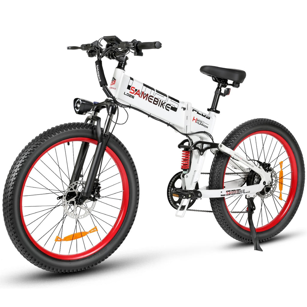 E-Bike SAMEBIKE LO26 plus Electric Mountain Bike 48V 15AH 26" Bicycle Upgraded