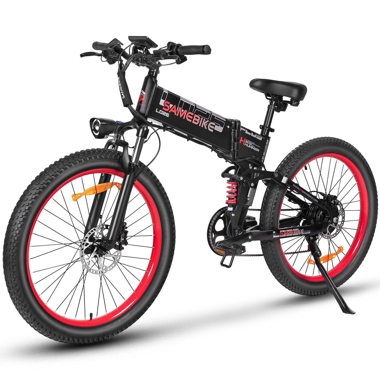E-Bike SAMEBIKE LO26 plus Electric Mountain Bike 48V 15AH 26" Bicycle Upgraded