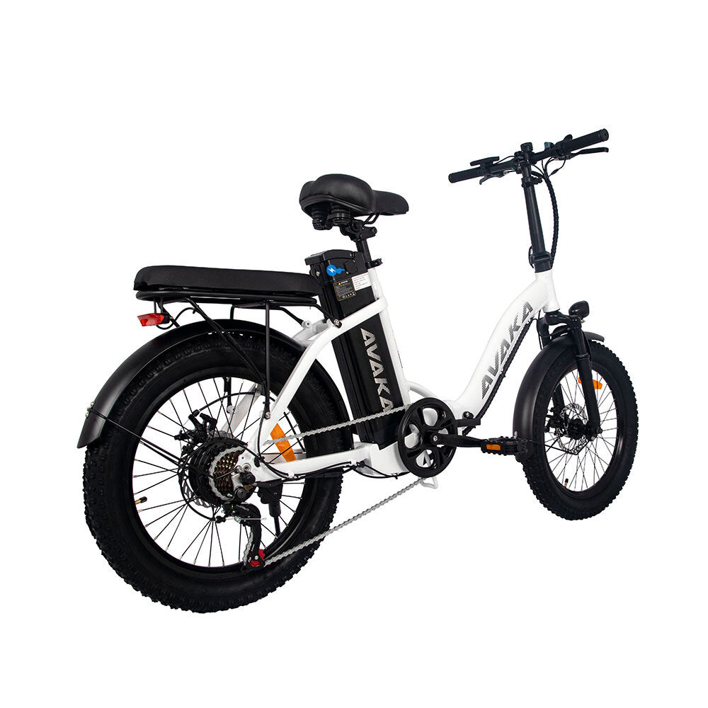 AVAKA BZ20PLUS E Bike Spoked Wheel 41Nm 48V 18.2AH 20''Electric Bike Max 43 Mile
