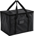 Food Delivery Bag, 50L Uber Eats Delivery Bag with Advanced Thermal Technology, Professional Thermal Bag with Woven Fabric for Temperature Retention,For Groceries,Outdoor Events, and Pizza Delivery