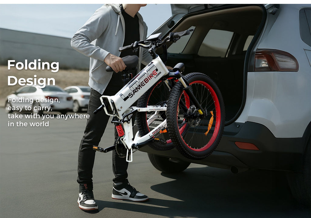 E-Bike SAMEBIKE LO26 plus Electric Mountain Bike 48V 15AH 26" Bicycle Upgraded