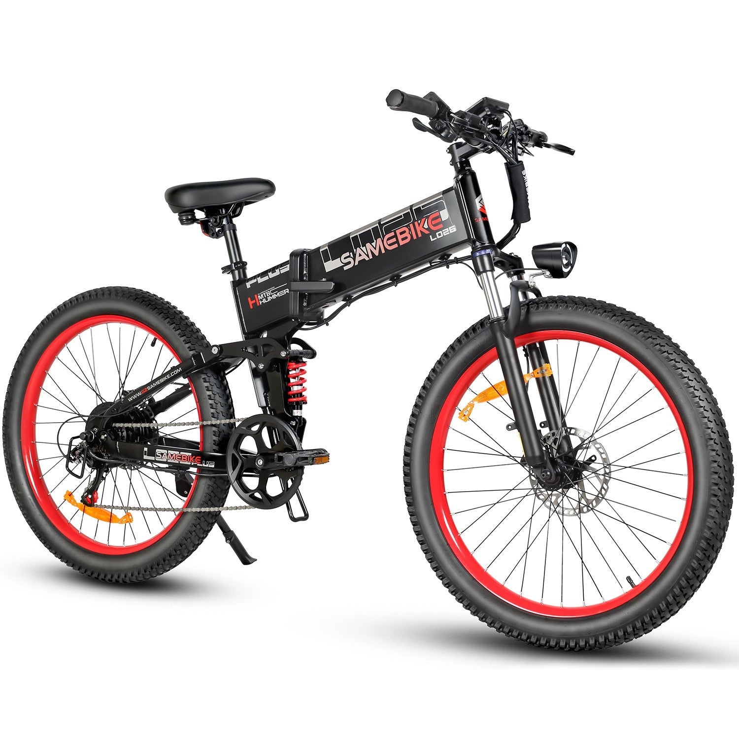 E-Bike SAMEBIKE LO26 plus Electric Mountain Bike 48V 15AH 26" Bicycle Upgraded
