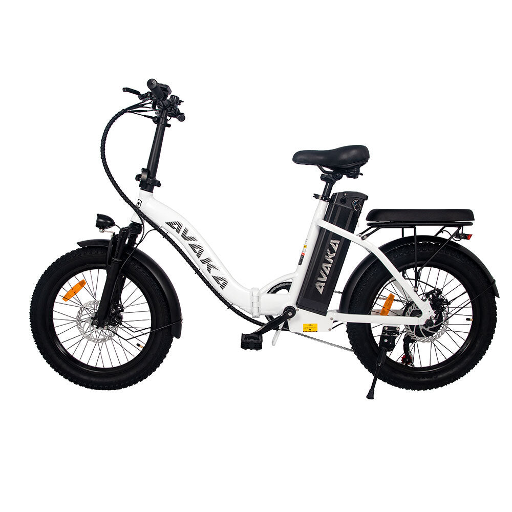 AVAKA BZ20PLUS E Bike Spoked Wheel 41Nm 48V 18.2AH 20''Electric Bike Max 43 Mile