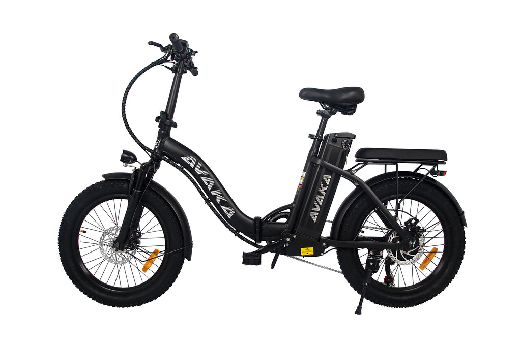 AVAKA BZ20PLUS E Bike Spoked Wheel 41Nm 48V 18.2AH 20''Electric Bike Max 43 Mile