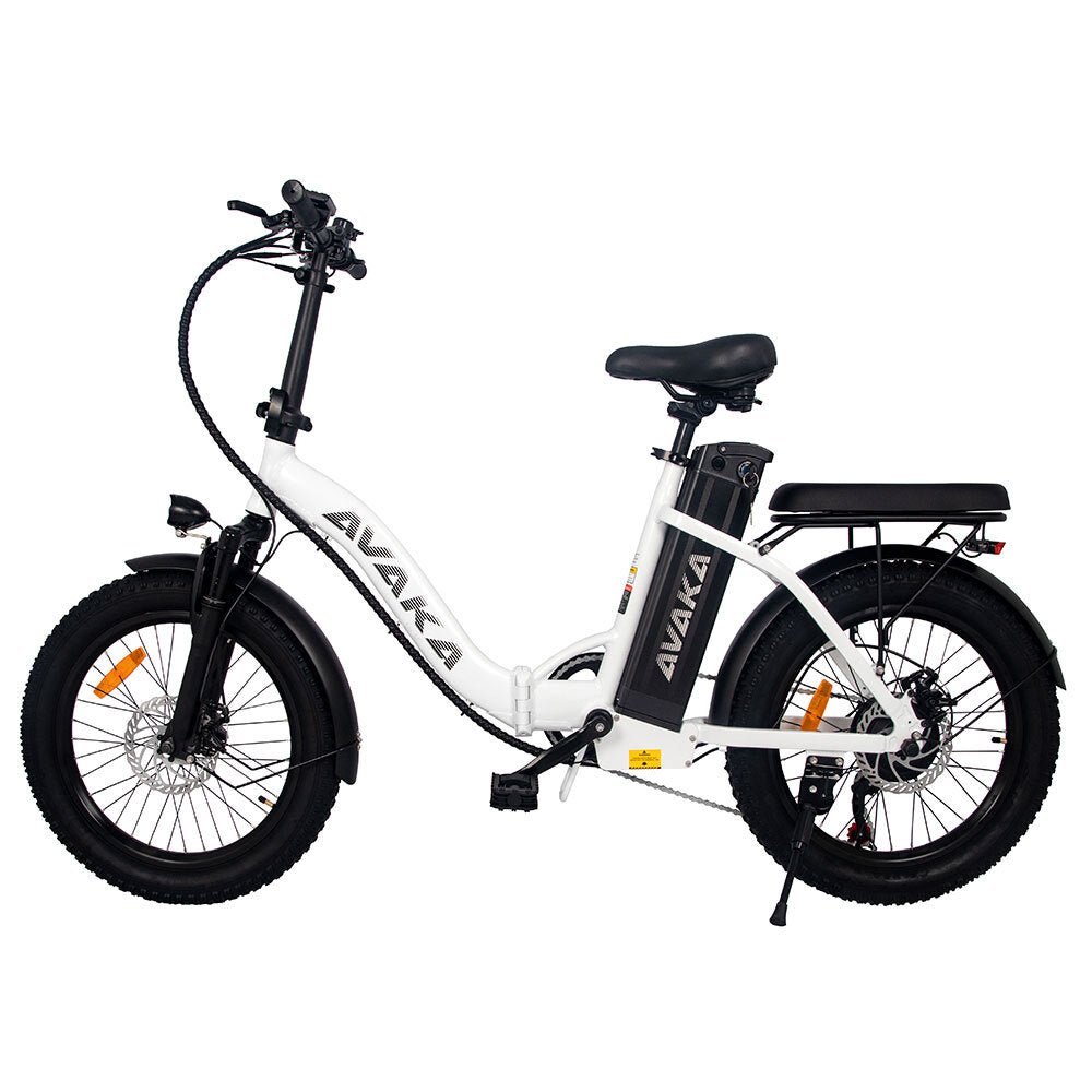 AVAKA BZ20PLUS E Bike Spoked Wheel 41Nm 48V 18.2AH 20''Electric Bike Max 43 Mile