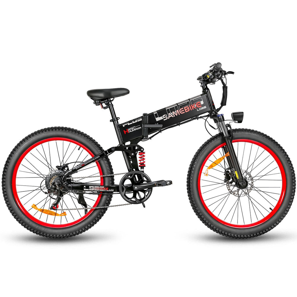 E-Bike SAMEBIKE LO26 plus Electric Mountain Bike 48V 15AH 26" Bicycle Upgraded