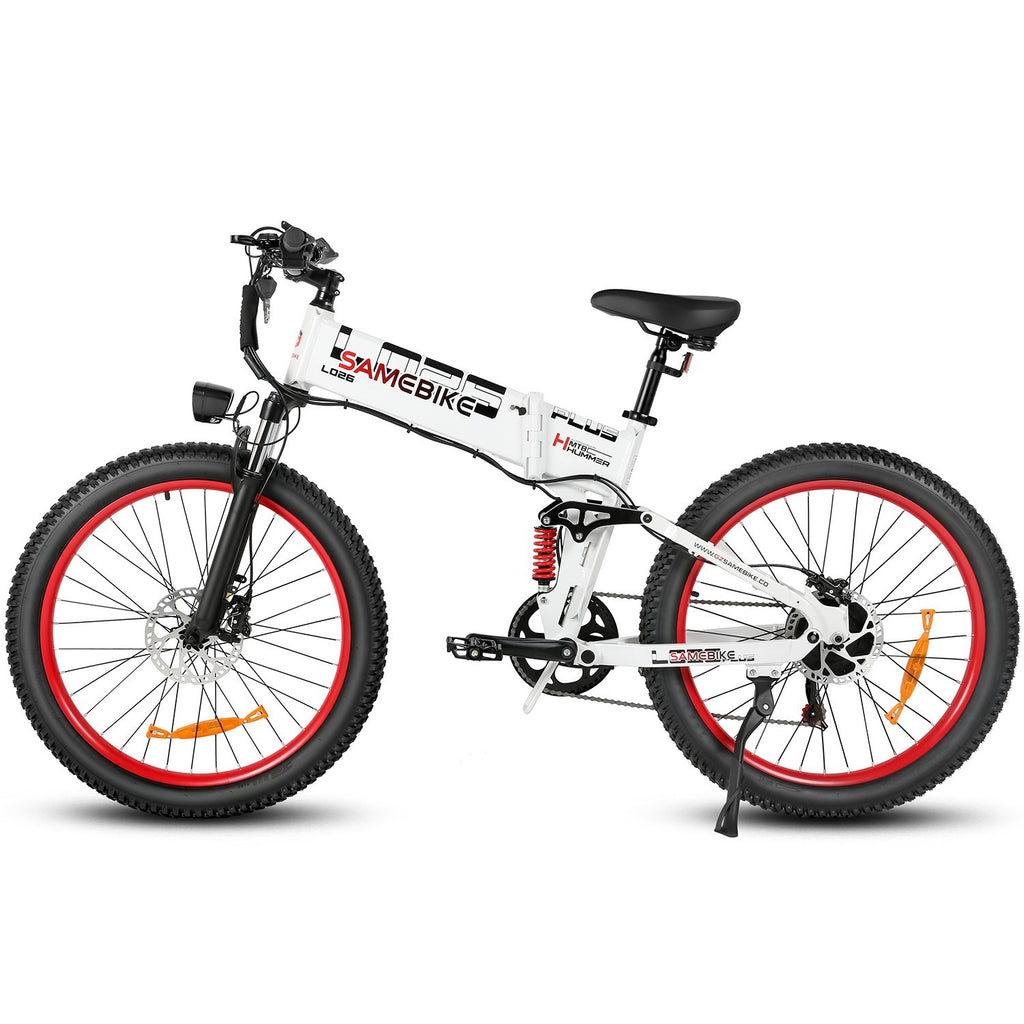 E-Bike SAMEBIKE LO26 plus Electric Mountain Bike 48V 15AH 26" Bicycle Upgraded