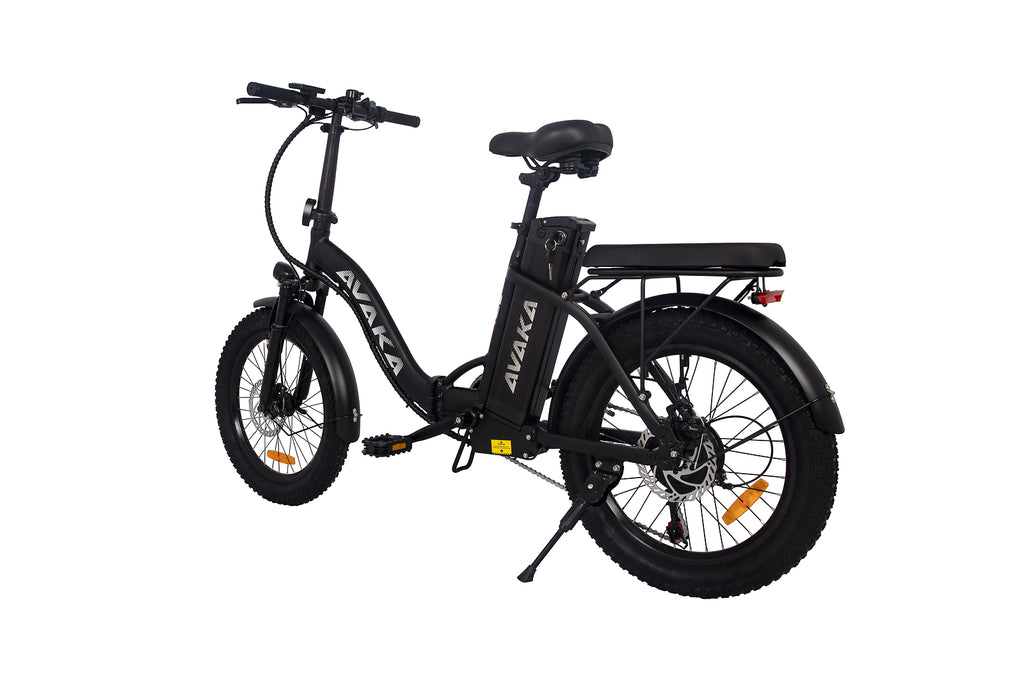 AVAKA BZ20PLUS E Bike Spoked Wheel 41Nm 48V 18.2AH 20''Electric Bike Max 43 Mile